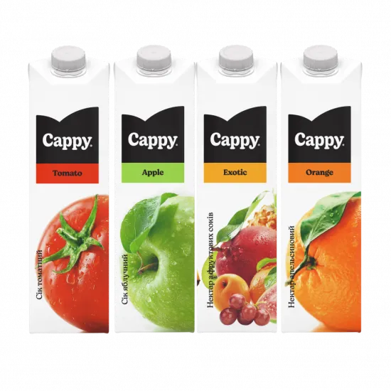 Фотографія напою - Cік Cappy. в асортименті   ✔ Замовити напої та алкоголь в Харкові з доставкою від ресторану "44 Favorite Place"